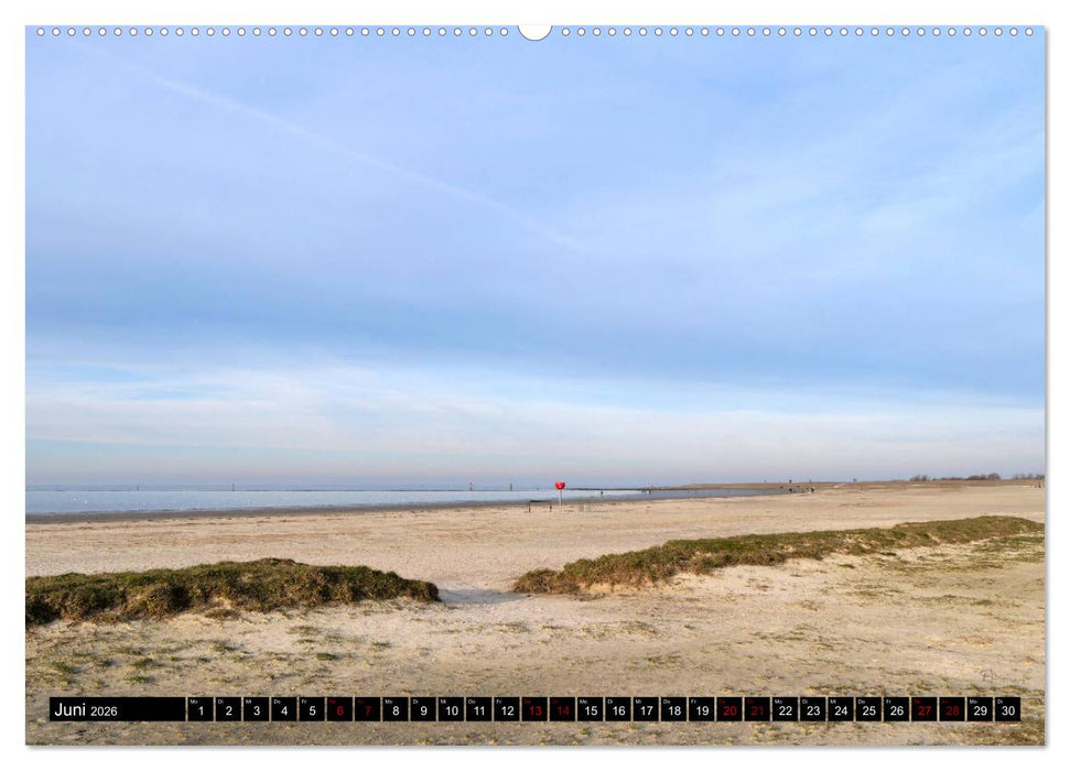 Bensersiel Küste und mehr (CALVENDO Wandkalender 2026)