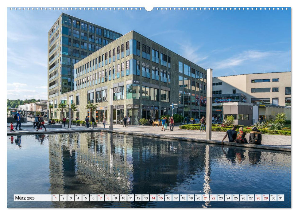 Drei Flüsse Stadt Passau (CALVENDO Wandkalender 2026)