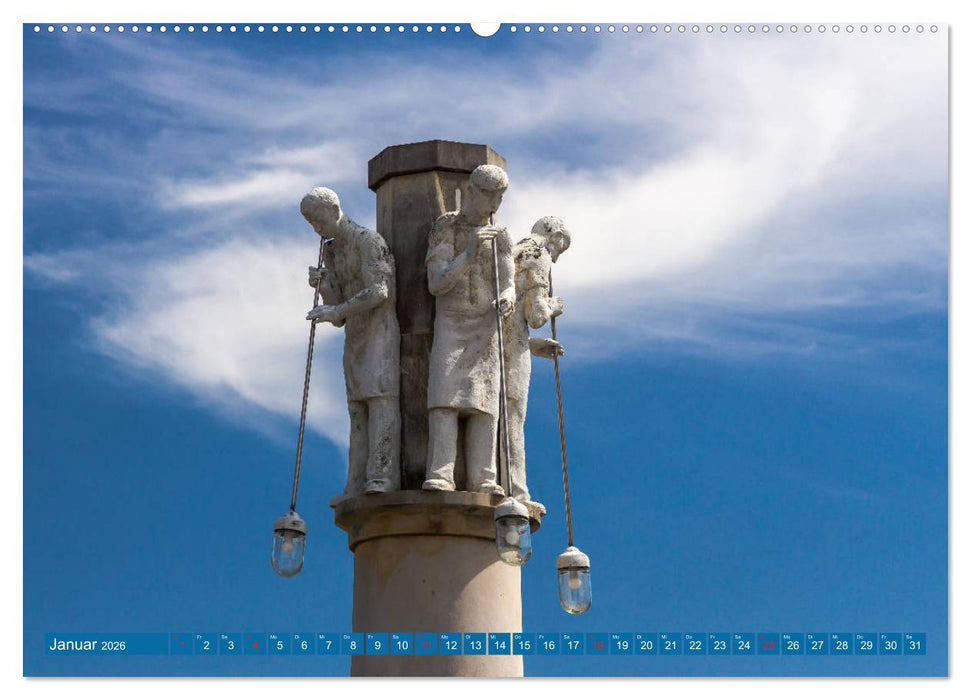 Weißwasser - Phoenix aus Glas und Kohle (CALVENDO Wandkalender 2026)