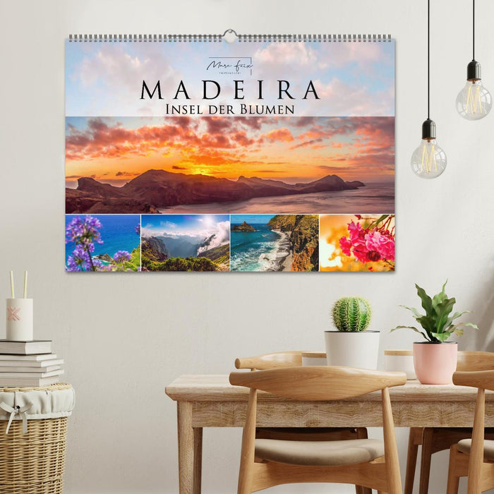 Madeira - Insel der Blumen 2026 (CALVENDO Wandkalender 2026)