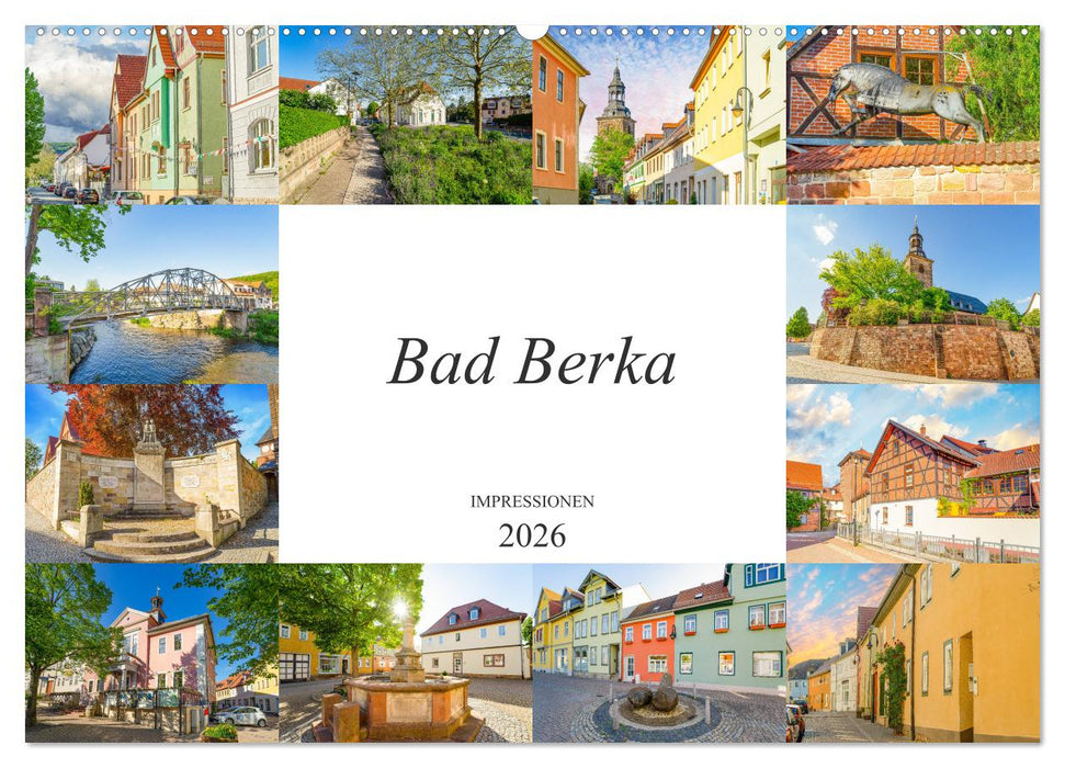 Bad Berka Impressionen (CALVENDO Wandkalender 2026)