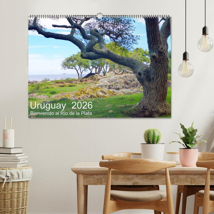 Uruguay - Bienvenido al Río de la Plata (CALVENDO Wandkalender 2026)