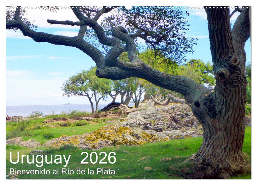 Uruguay - Bienvenido al Río de la Plata (CALVENDO Wandkalender 2026)