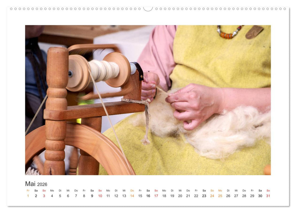 Mittelalter - Zeit unserer Ahnen (CALVENDO Wandkalender 2026)