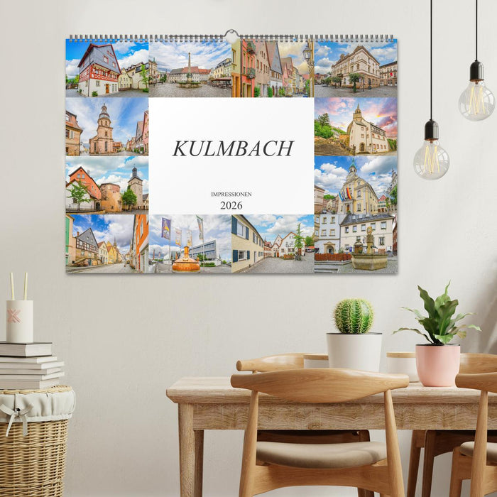 Kulmbach Impressionen (CALVENDO Wandkalender 2026)