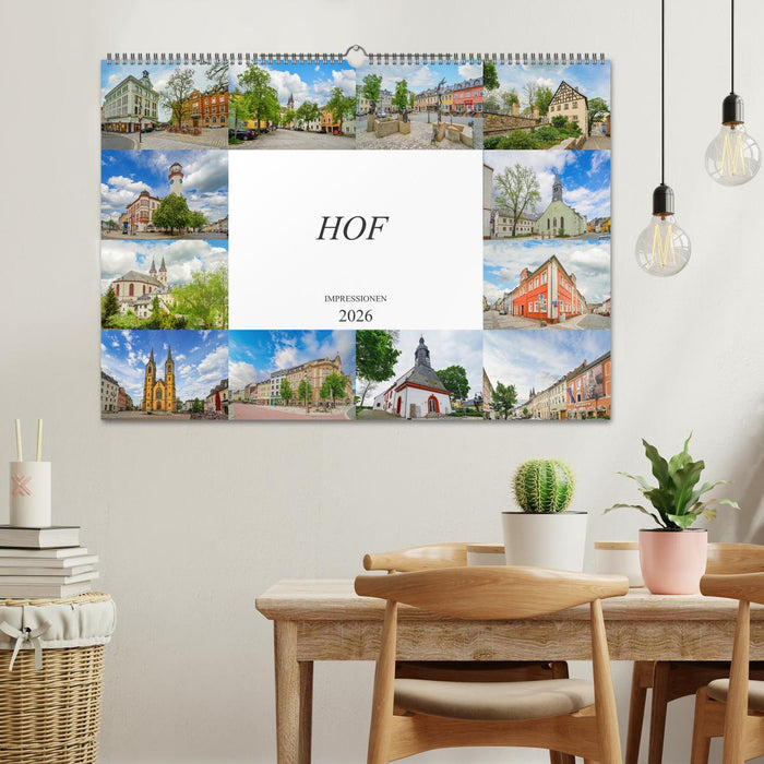 Hof Impressionen (CALVENDO Wandkalender 2026)