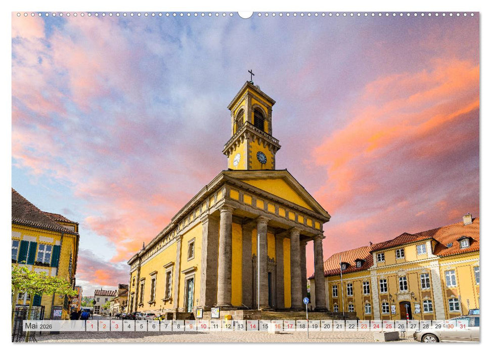 Ansbach Impressionen (CALVENDO Wandkalender 2026)