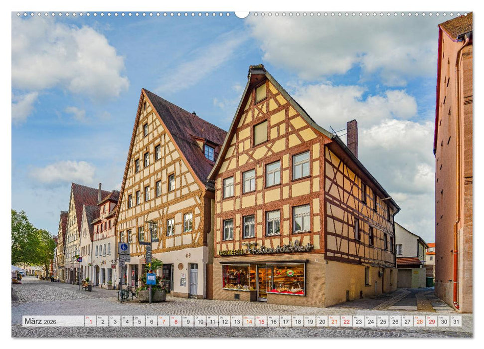 Schwabach Impressionen (CALVENDO Wandkalender 2026)
