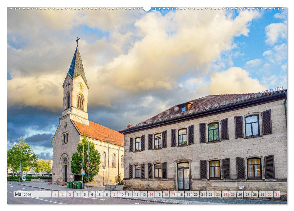 Schwabach Impressionen (CALVENDO Wandkalender 2026)