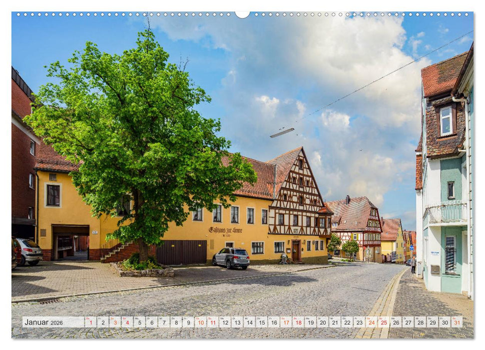 Neustadt an der Aisch Impressionen (CALVENDO Wandkalender 2026)