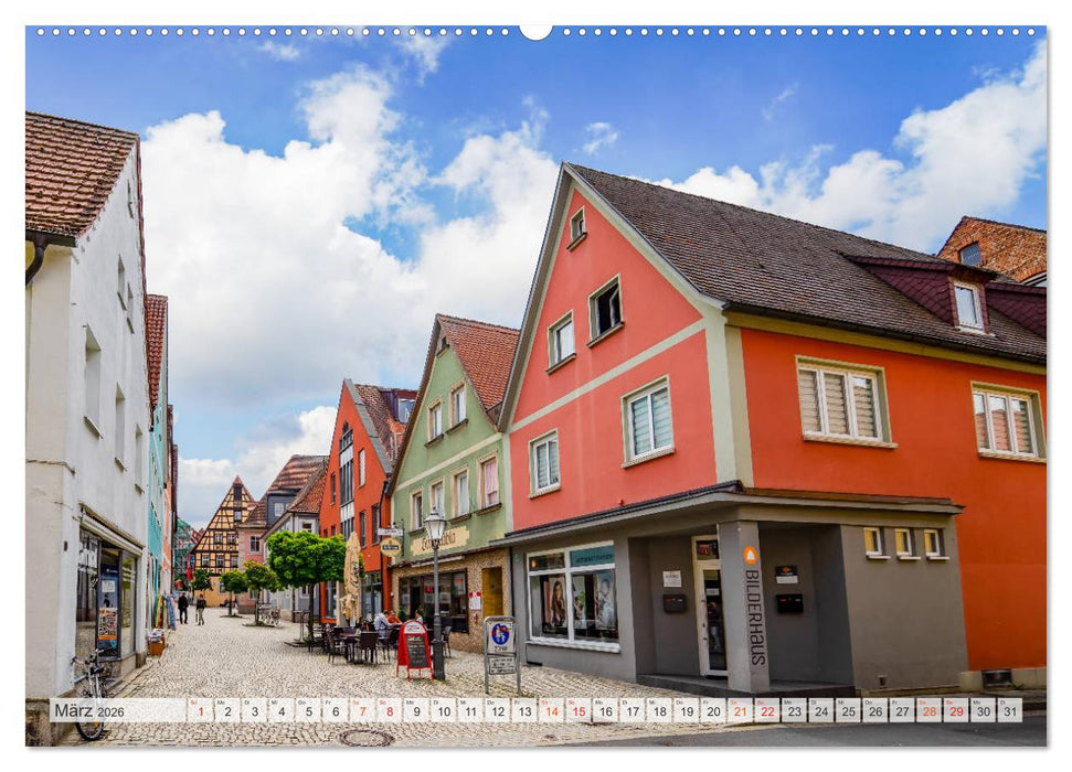 Neustadt an der Aisch Impressionen (CALVENDO Wandkalender 2026)