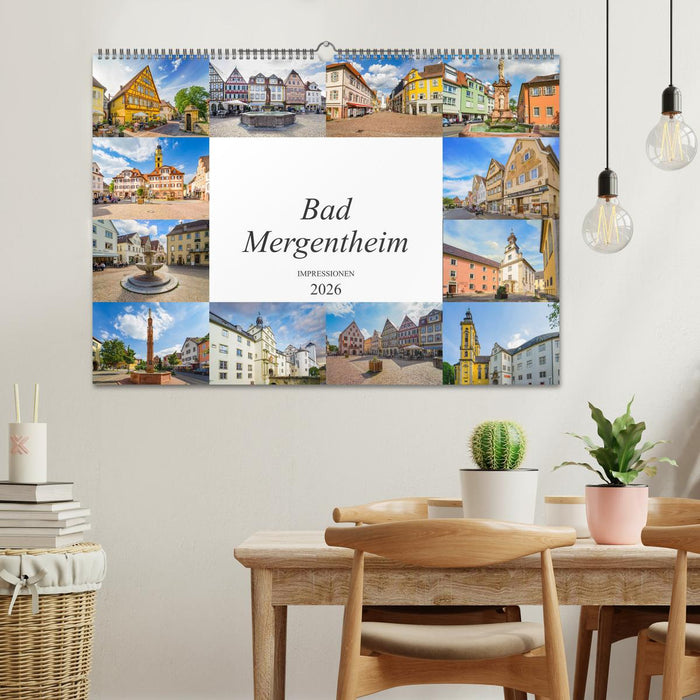 Bad Mergentheim Impressionen (CALVENDO Wandkalender 2026)