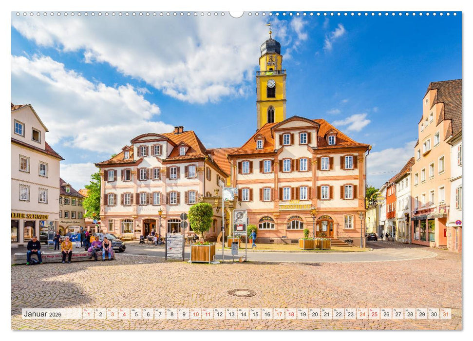 Bad Mergentheim Impressionen (CALVENDO Wandkalender 2026)