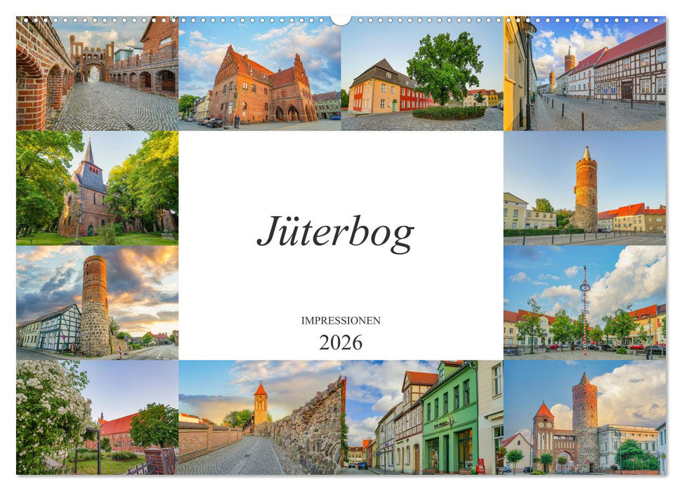 Jüterbog Impressionen (CALVENDO Wandkalender 2026)