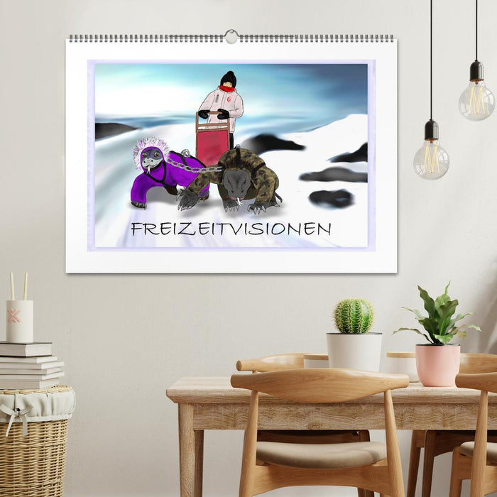 Freizeitvisionen (CALVENDO Wandkalender 2026)