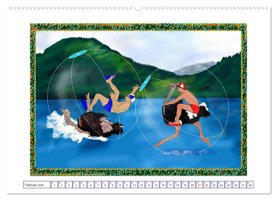 Freizeitvisionen (CALVENDO Wandkalender 2026)