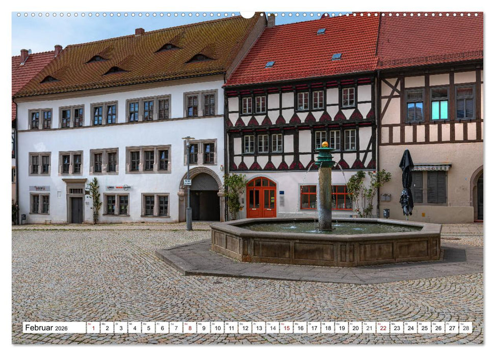 Rosenstadt Sangerhausen (CALVENDO Wandkalender 2026)