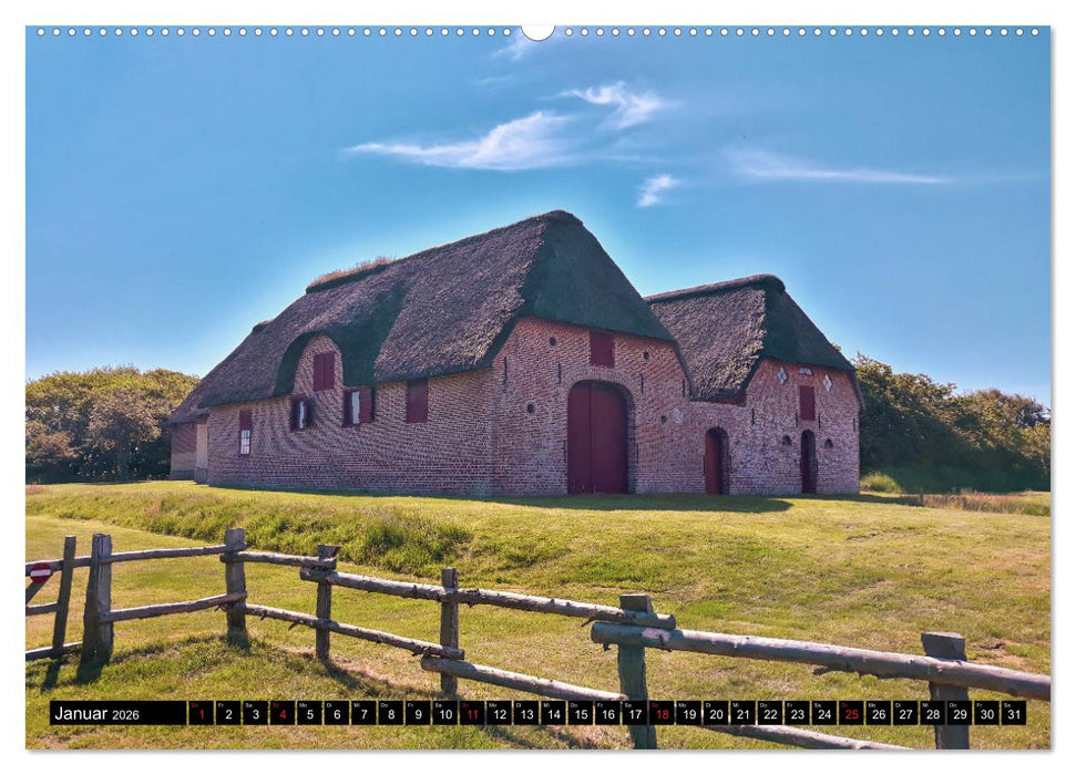 Urlaub auf Römö (CALVENDO Wandkalender 2026)