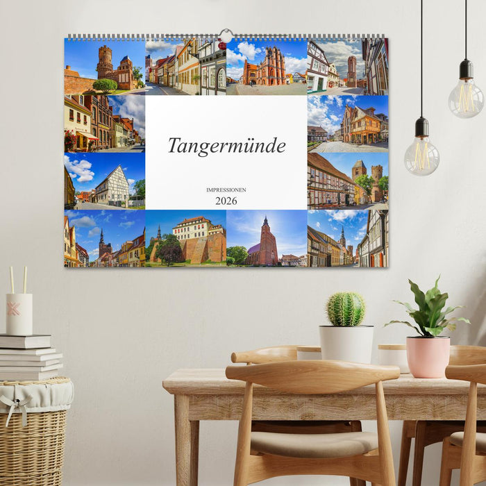 Tangermünde Impressionen (CALVENDO Wandkalender 2026)