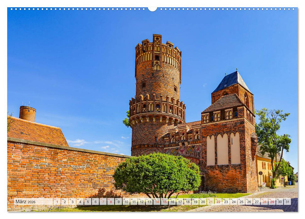 Tangermünde Impressionen (CALVENDO Wandkalender 2026)