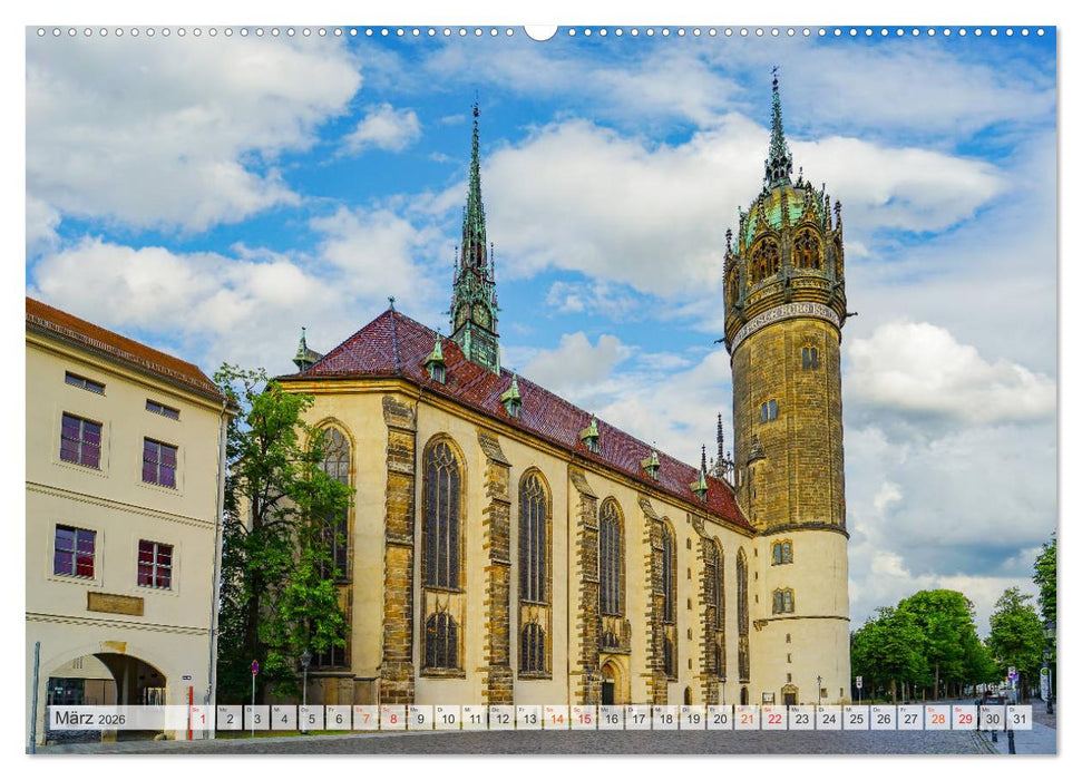 Lutherstadt Wittenberg Impressionen (CALVENDO Wandkalender 2026)