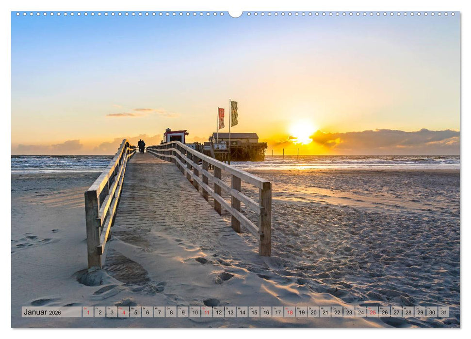 St. Peter Ording - Atemberaubende Momente (CALVENDO Wandkalender 2026)