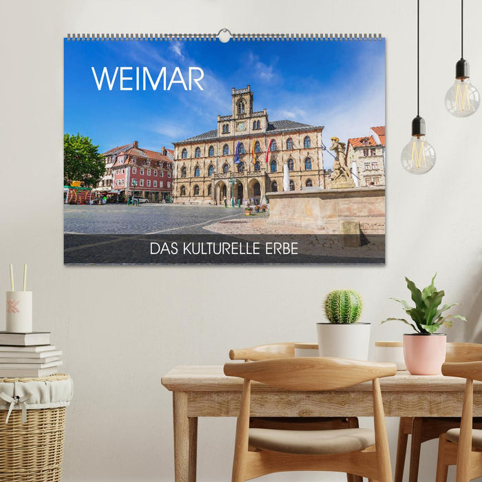 Weimar - das kulturelle Erbe (CALVENDO Wandkalender 2026)