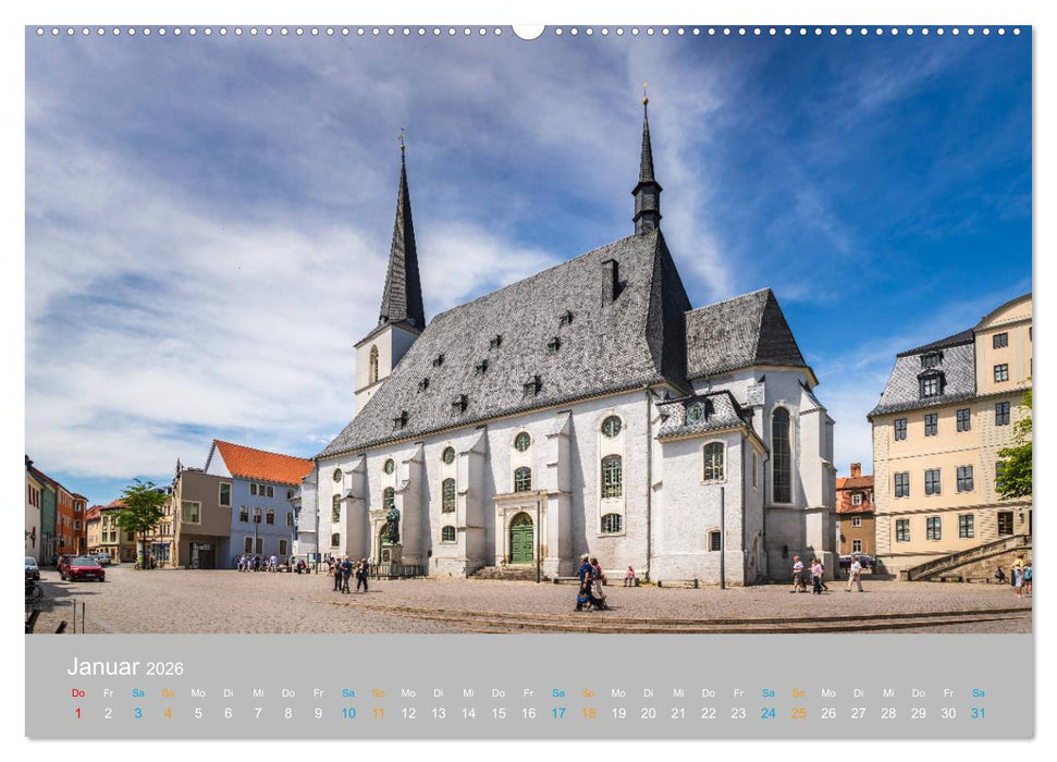 Weimar - das kulturelle Erbe (CALVENDO Wandkalender 2026)