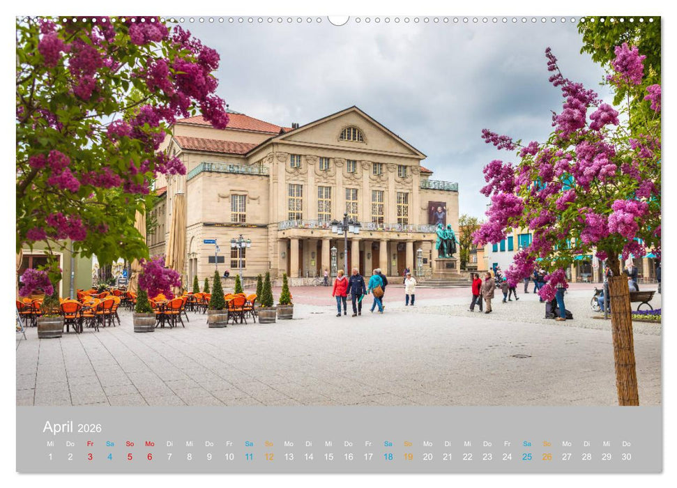 Weimar - das kulturelle Erbe (CALVENDO Wandkalender 2026)