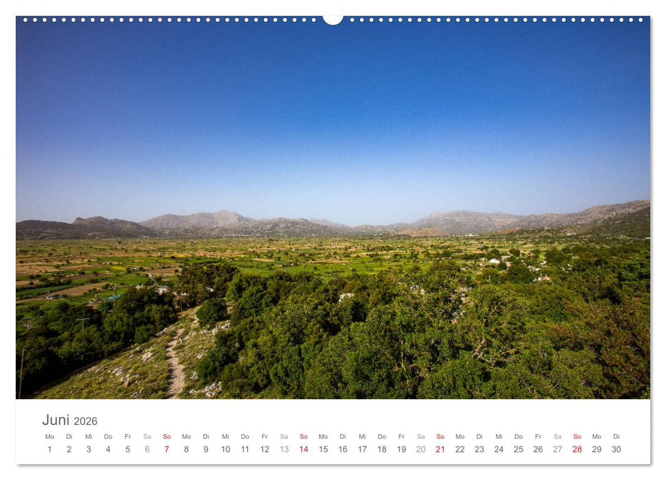 Kreta - Naturlandschaften (CALVENDO Wandkalender 2026)