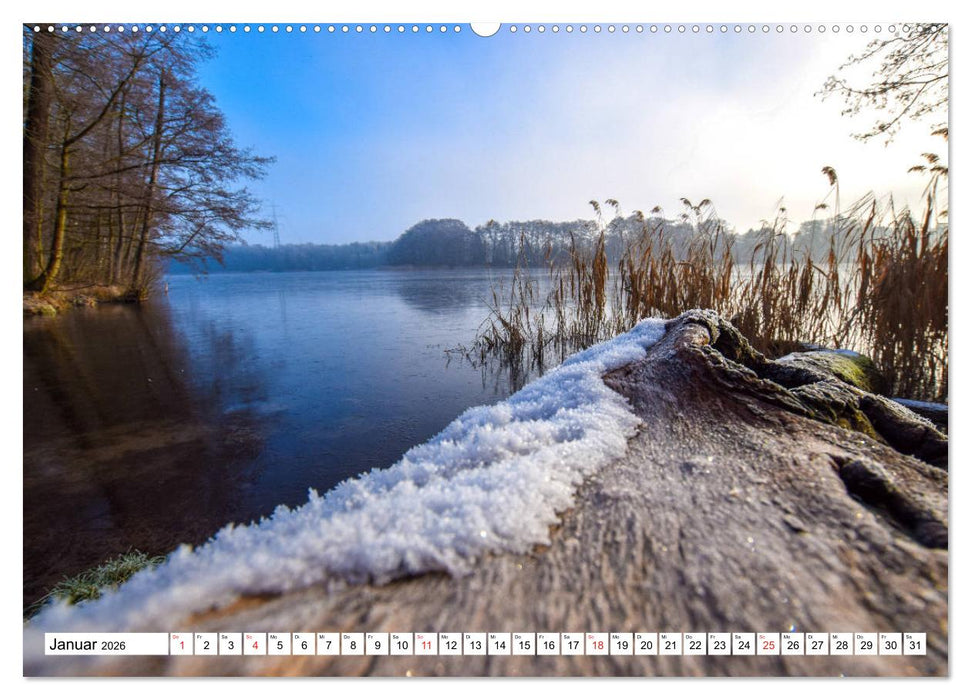 Brandenburgs Gewässer (CALVENDO Wandkalender 2026)