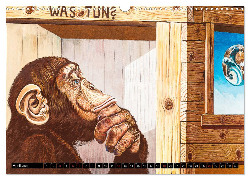 Street art Düsseldorf Michael Jaster (CALVENDO Wandkalender 2026)