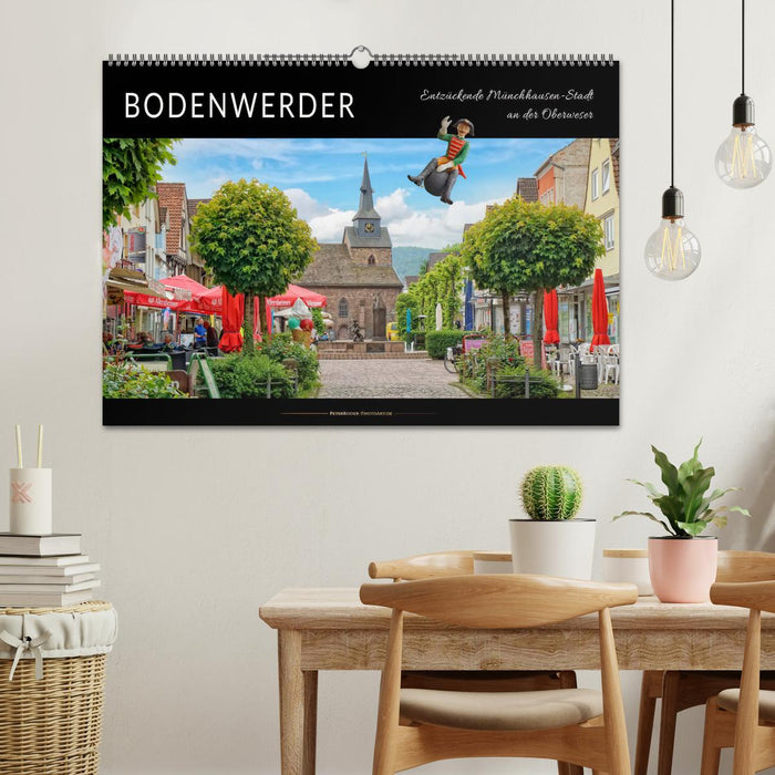Bodenwerder - entzückende Münchhausen-Stadt an der Oberweser (CALVENDO Wandkalender 2026)