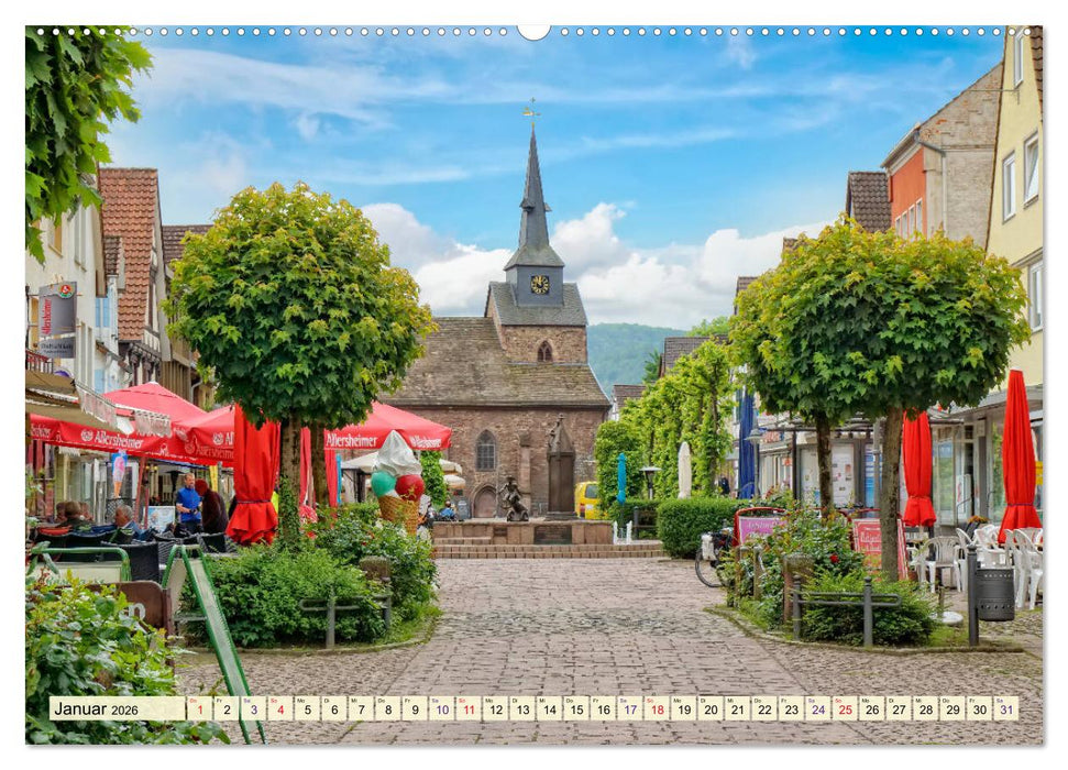 Bodenwerder - entzückende Münchhausen-Stadt an der Oberweser (CALVENDO Wandkalender 2026)