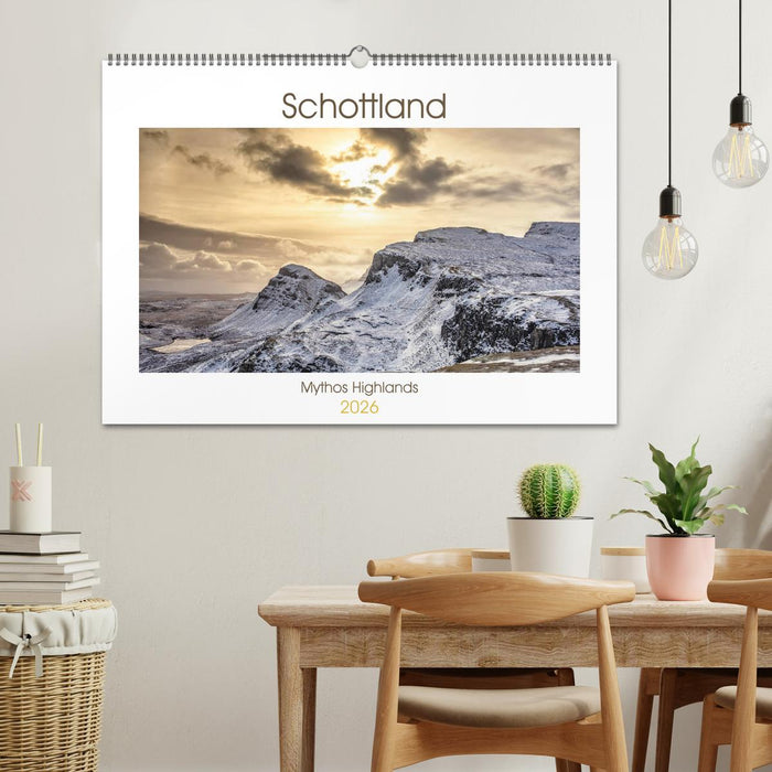 Schottland - Mythos Highlands (CALVENDO Wandkalender 2026)
