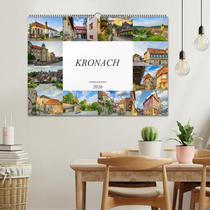 Kronach Impressionen (CALVENDO Wandkalender 2026)
