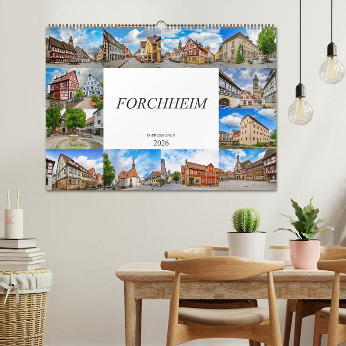Forchheim Impressionen (CALVENDO Wandkalender 2026)