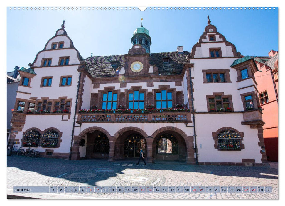 Freiburg im Breisgau - Die Schwarzwaldmetropole (CALVENDO Premium Wandkalender 2026)