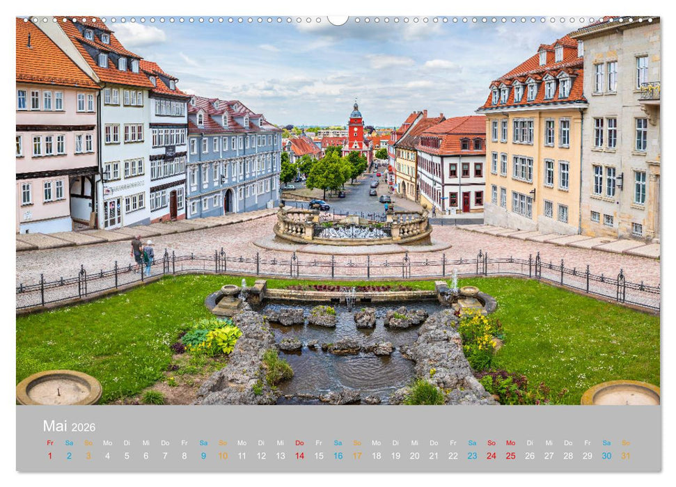 Gotha - zwischen Barock und Renaissance (CALVENDO Wandkalender 2026)