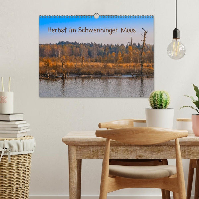 Herbst im Schwenninger Moos (CALVENDO Wandkalender 2026)