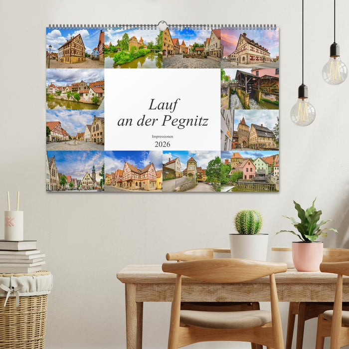 Lauf an der Pegnitz Impressionen (CALVENDO Wandkalender 2026)