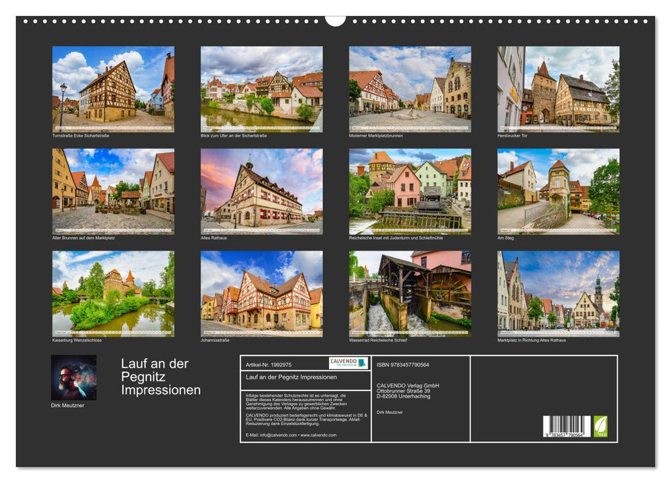 Lauf an der Pegnitz Impressionen (CALVENDO Wandkalender 2026)