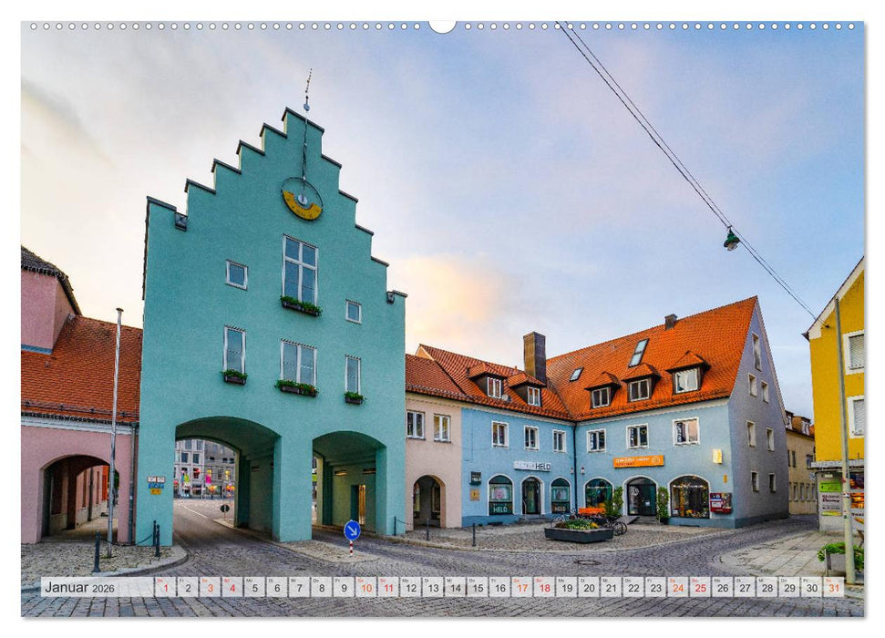 Neumarkt in der Oberpfalz Impressionen (CALVENDO Wandkalender 2026)