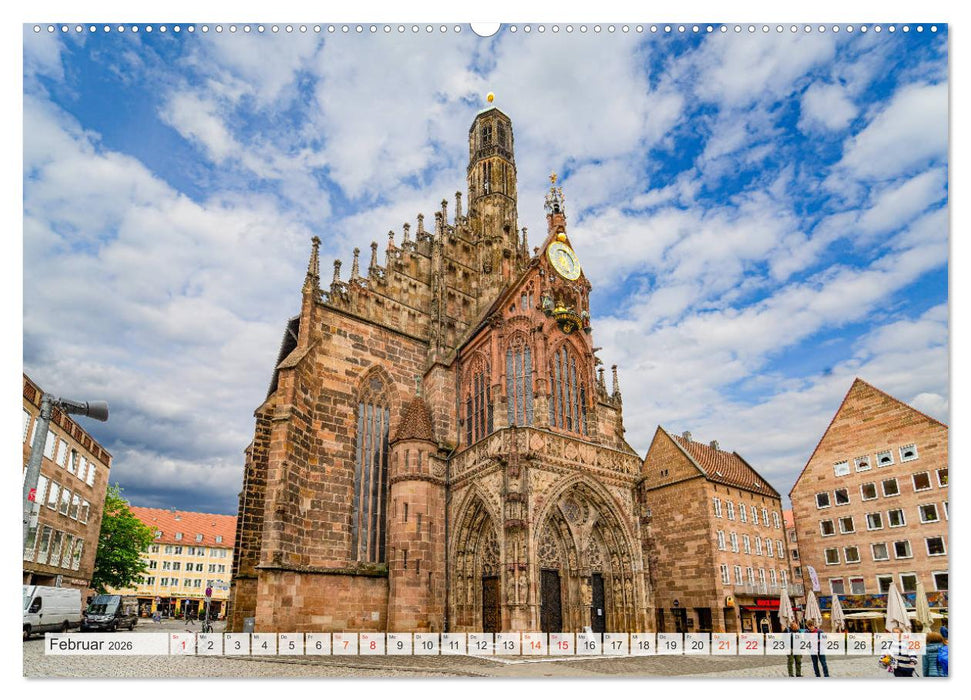 Nürnberg Impressionen (CALVENDO Wandkalender 2026)