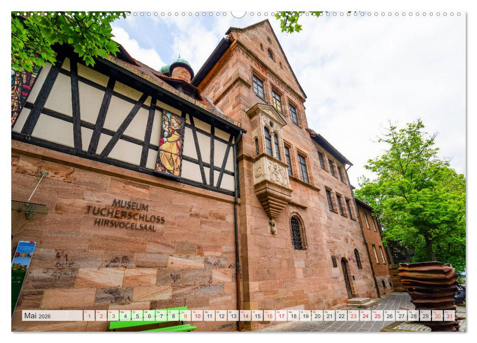 Nürnberg Impressionen (CALVENDO Wandkalender 2026)