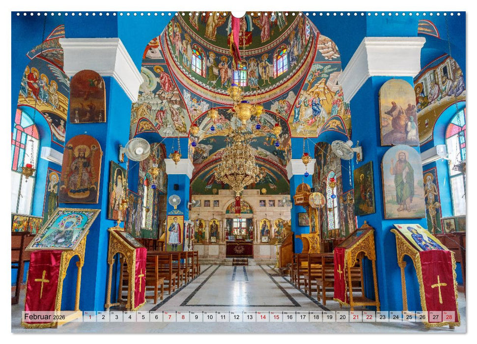 Israel & Palästina - Reise durch das heilige Land (CALVENDO Wandkalender 2026)