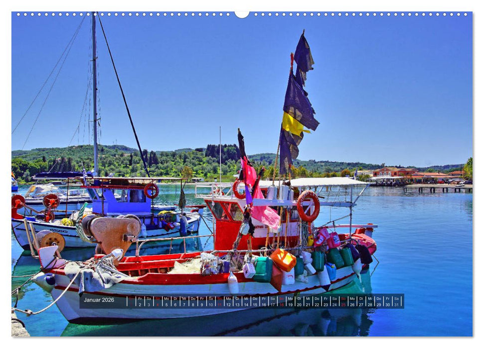 Schönes Korfu (CALVENDO Wandkalender 2026)