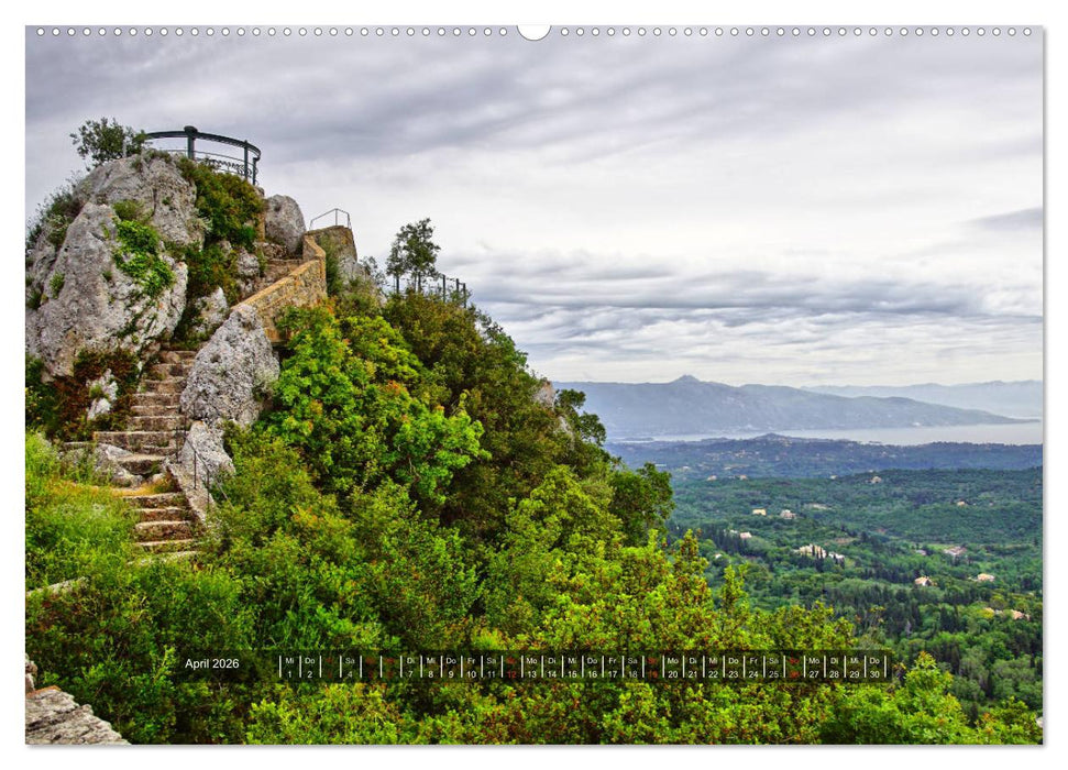 Schönes Korfu (CALVENDO Wandkalender 2026)