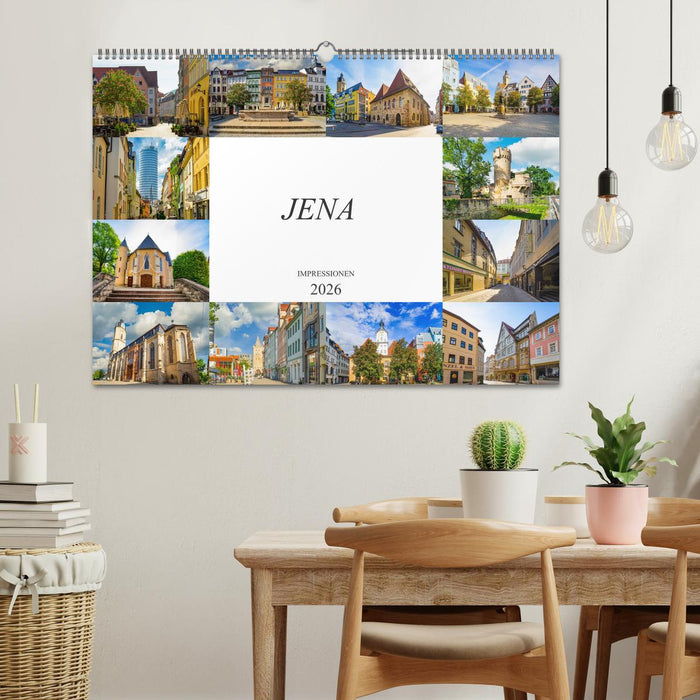 Jena Impressionen (CALVENDO Wandkalender 2026)