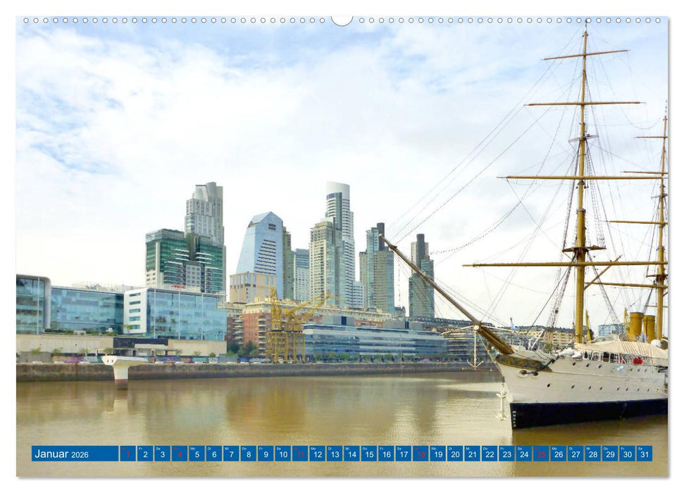 Buenos Aires - Moderne und Tradition (CALVENDO Wandkalender 2026)